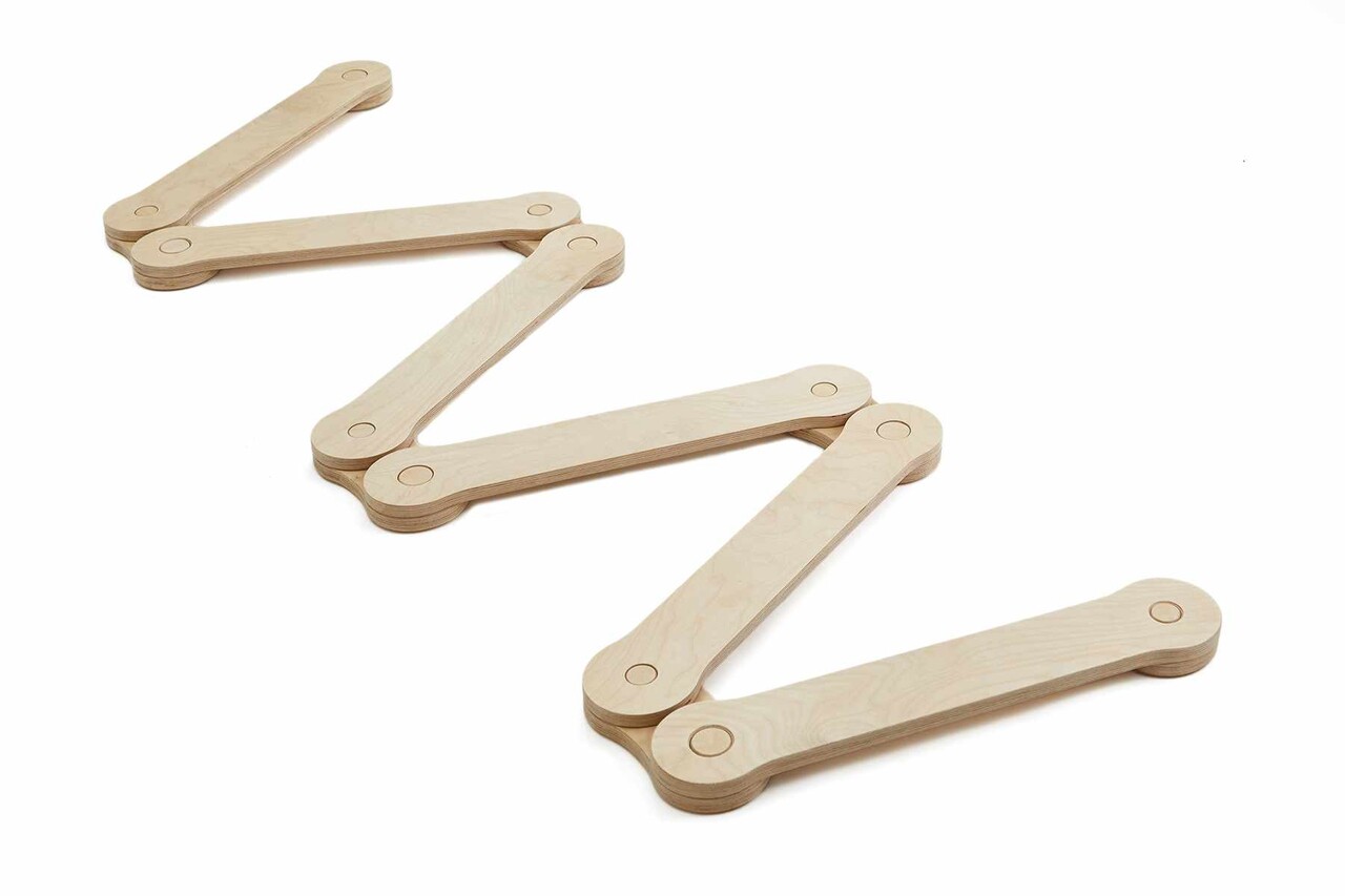 Grindă de echilibru, Hanah Home, Balance Beam, 60x1.5x9.6 cm, Natural - imagine 5