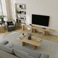 Comoda TV, Neostill, Mushroom, 180x40x42 cm, PAL, Maro