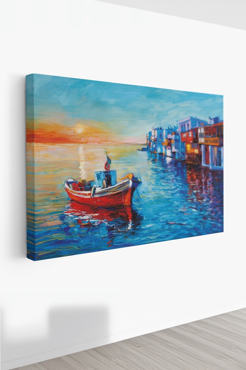 Tablou decorativ, Ersyfdc163, 70 x 100 cm, Multicolor - view 2