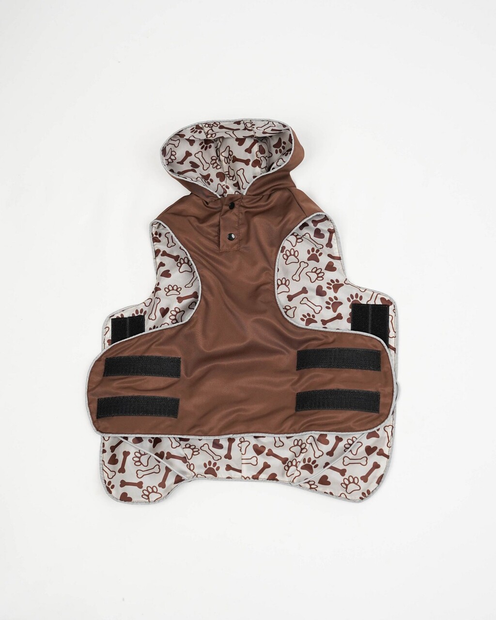 Hanorac pentru câini, Paws &amp; Whiskers, Daily Raincoat, Maro - view 4