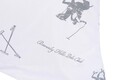 Set 2 fete de perna, 60x60 cm, 100% bumbac ranforce, Beverly Hills Polo Club, BHPC 025 v2, gri