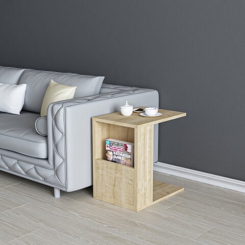 Masuta pentru living Karen, Arnetti, 40 x 30 x 50 cm, oak Arnetti