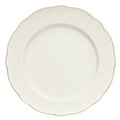 Serviciu de masa, 24 piese, Kutahya Porselen, BNILY24Y2520, portelan, alb/auriu