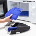 Perna de gel pentru migrene si relaxare, InnovaGoods, Hawfron, poliester, gri