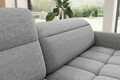Coltar extensibil stanga 3 locuri ELTAP, LT-03MAN, Barea, 208x160x100 cm, lemn/poliester, gri