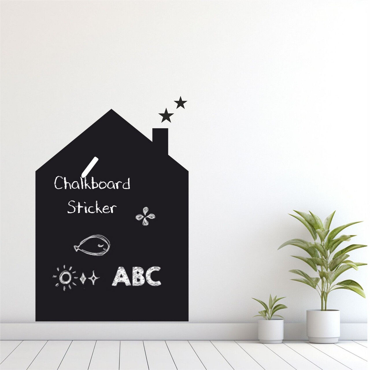 Sticker decorativ, MY-00101, Autocolant tablă, Negru - view 2