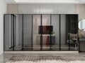 Dulap pentru haine, Hanah Home, Nisa, 360x210x52 cm, Gresie