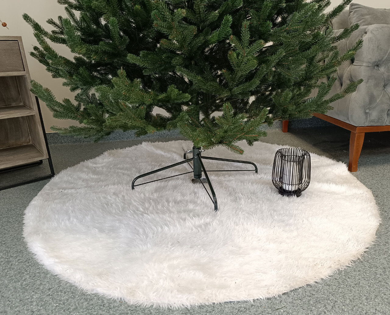 Brad artificial Christmas Deluxe by Sersimo, Viena verde, 3D, 210cm — imaginea 20
