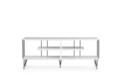 Comoda TV, Kalune Design, Eze, 120x44.5x30 cm, Alb