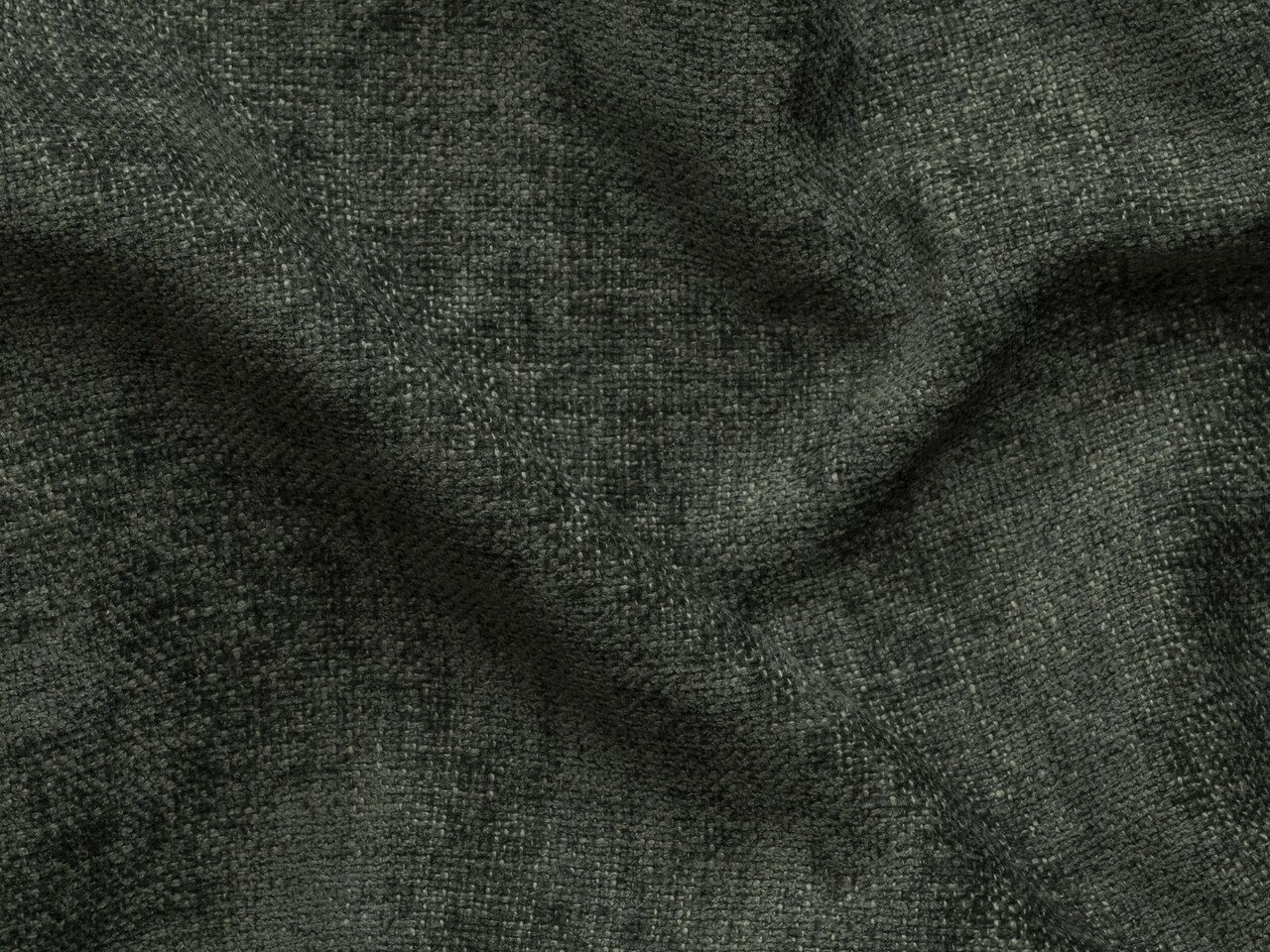 Coltar stanga 2 locuri, Bergamo, Cosmopolitan Design, 244x152x70 cm, tesatura structurata, verde muschi - 1 | YEO
