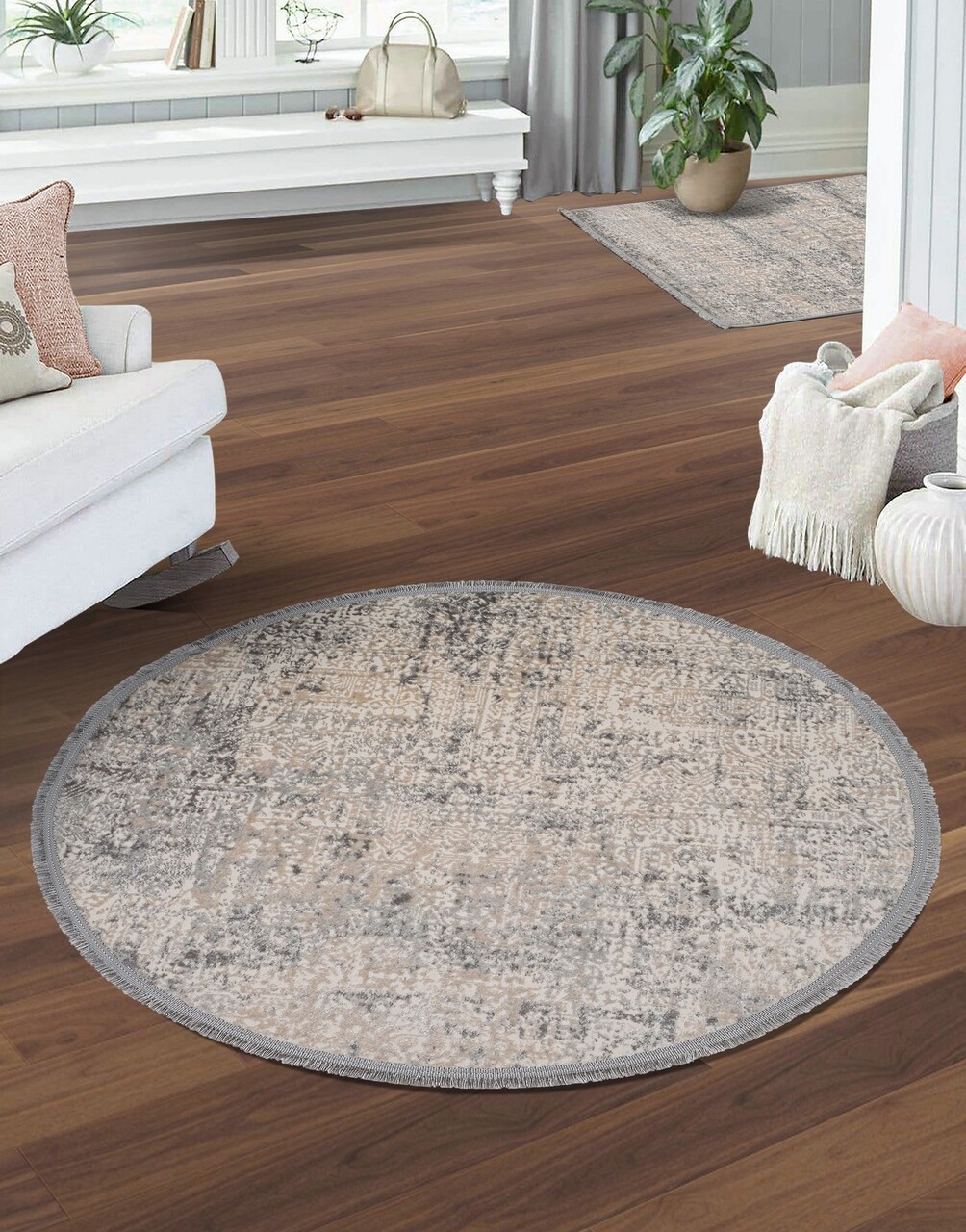 Covor (120 cm) Notta 1121 Gri / Bej