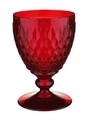 Set 4 pahare de vin rosu, Villeroy & Boch, Boston, 310 ml, sticla cristal, rosu
