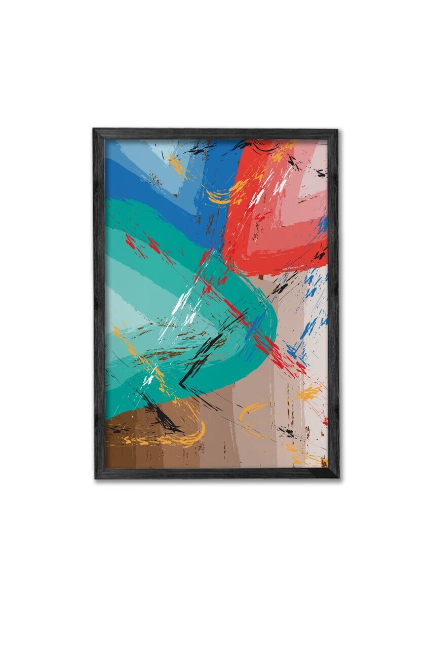 Tablou decorativ, Artnewclsyh45-3348, Lemn masiv, MDF, Multicolor - view 3