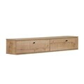 Comoda TV, Nordure, Ligne 160, 160x25x25 cm, Maro