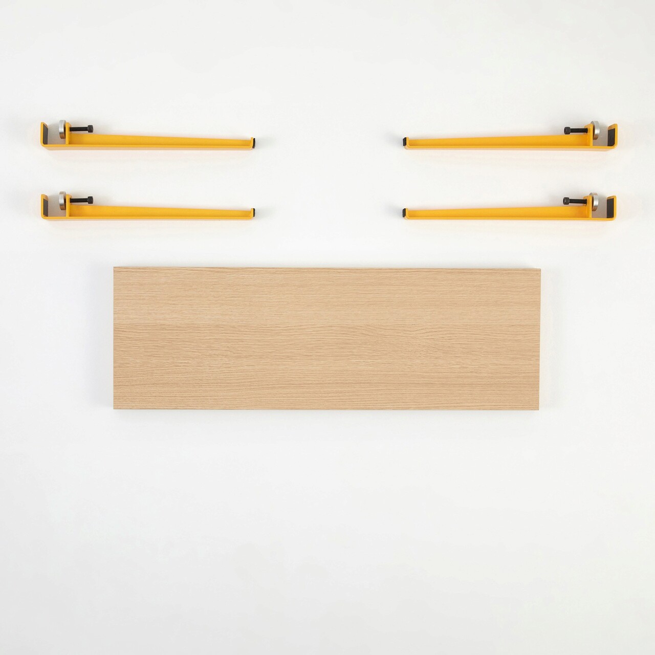 Banca, Logg, Khalkeus , 90x45x30 cm, Lemn / Galben - 2 | YEO