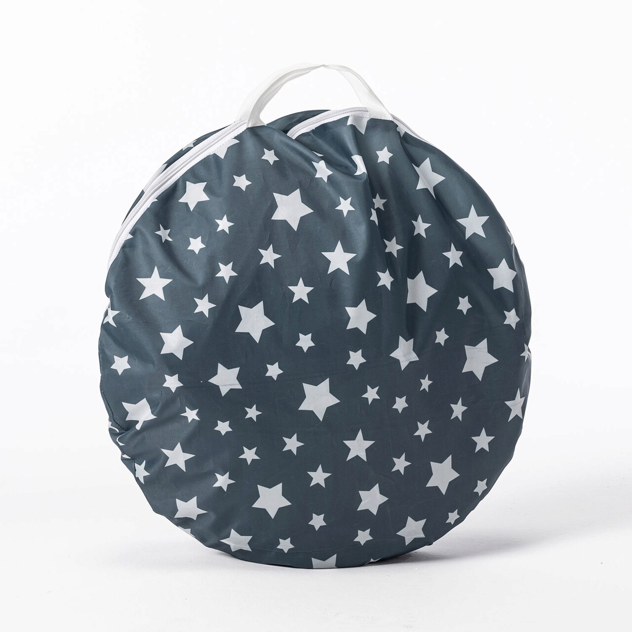 Cort de joaca pentru copii, Sato, 100x100x130 cm, Poliester, Gri