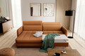 Coltar extensibil stanga 3 locuri ELTAP, LT-45MAN, Gomsi, 228x165x100 cm, lemn/poliester, mustar