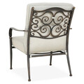 Set 2 fotolii exterior Sorrento, 70x84x95 cm, aluminiu, bronz/gri