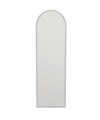 Oglinda decorativa, Siam, Emma, 50x160x2.2 cm, MDF , Alb