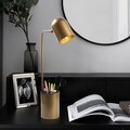 Lampa de masa, Pot - 11490, Fulgor, 12 x 27 x 67 cm, 1 x E14, 40W, auriu
