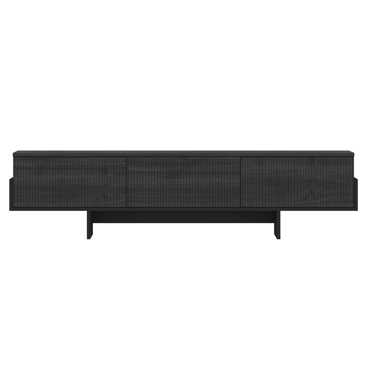 Comoda TV, Hanah Home, Hege, 180x44.6x30 cm, PAL, Nuc / Negru - view 4