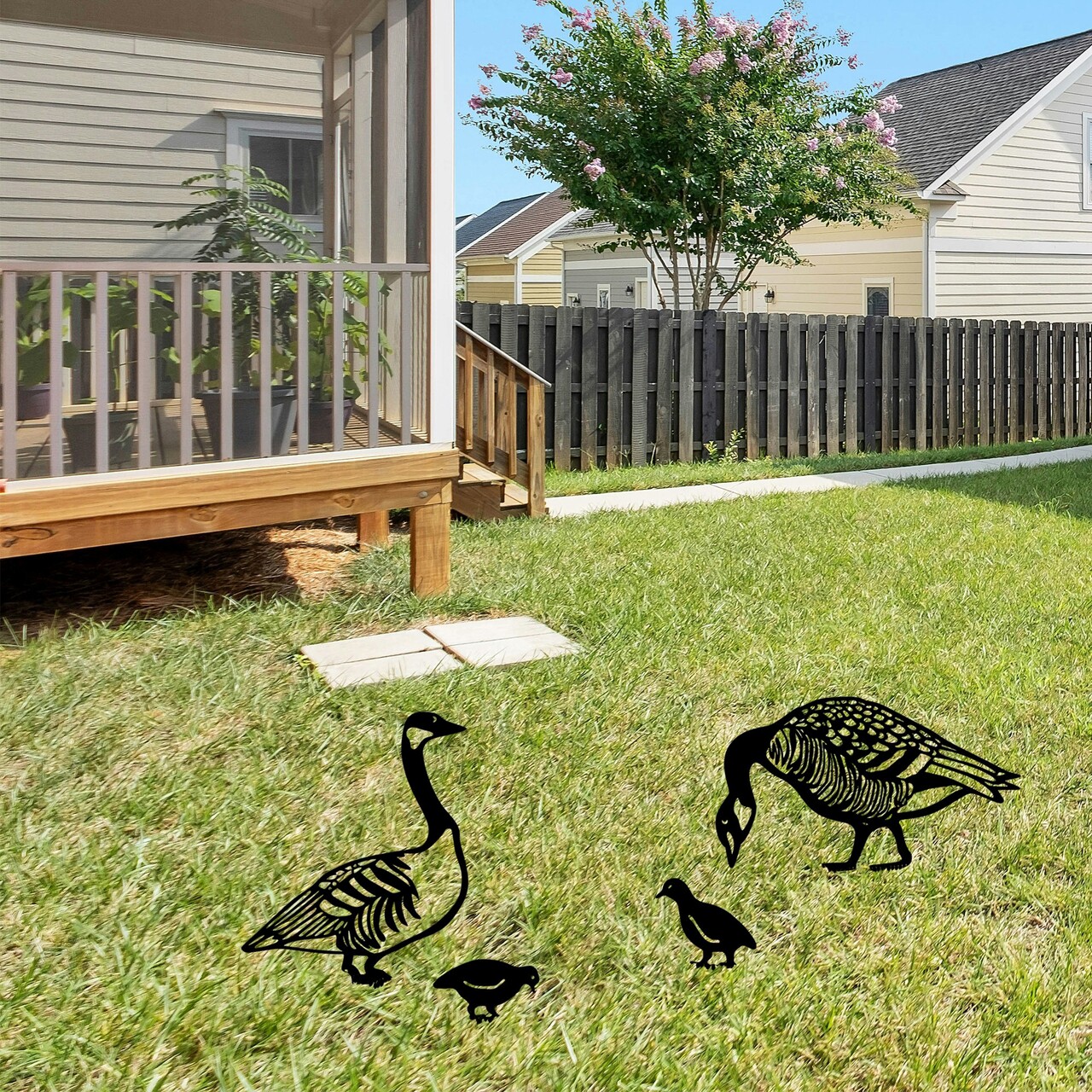 Obiect decorativ de grădină, Fam 07, Negru - imagine 2