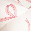 Lenjerie de pat pentru o persoana Vivienne, Homla, 2 piese, 140x200 cm, microfibra din poliester, alb/roz