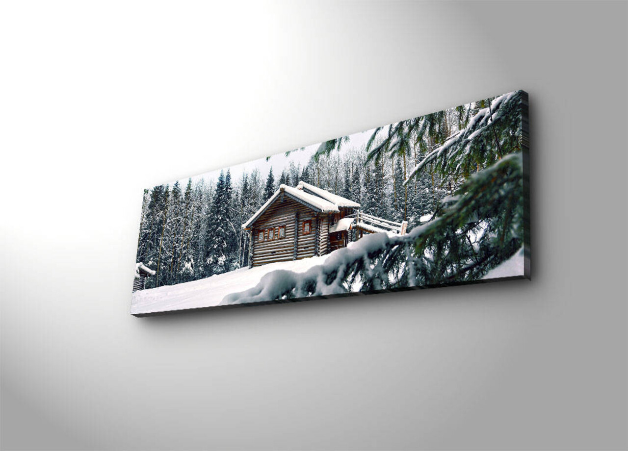 Tablou decorativ cu lumina LED, 3090DACT-34, 30 x 90 cm, Multicolor - view 4