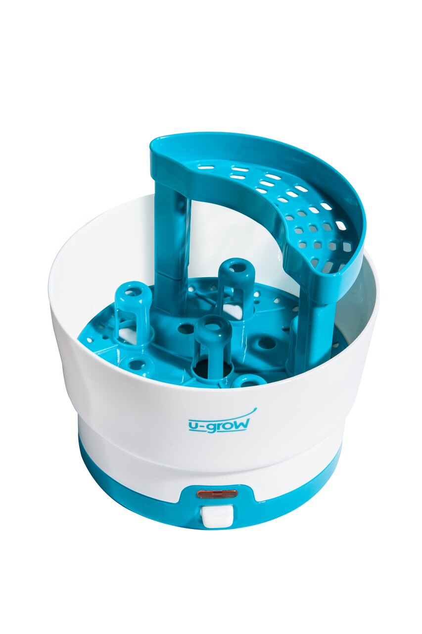 Sterilizator Pentru 6 Biberoane, U-grow, 20x20 X26 Cm, Plastic