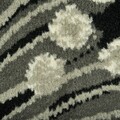 Covor Electra, Decorino, 120x170 cm, polipropilena, negru/gri