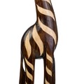 Decoratiune, Zebra, Creaciones Meng, 80 cm, lemn de arbore de matase