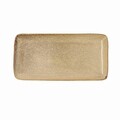 Set 4 platouri, Bidasoa, Ikonic, 28 x 14 cm, ceramica, maro