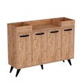 Dulap multifunctional, Coraline, Visar, 120x88.5x35 cm, PAL, Maro