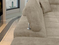 Coltar extensibil stanga 4 locuri ELTAP, LT-18AMO, Eridano, 275x202x88 cm, lemn/poliester, bej