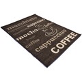 Covor Zara Coffee, Decorino, 60x110 cm, polipropilena, maro