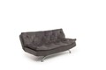 Canapea extensibila cu 3 locuri, Futon, 859FTN2892, Metal , Gri