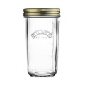 Borcan cu capac, Kilner, Mateo, 0.5 L, 16.5 x 8 cm, sticla, transparent