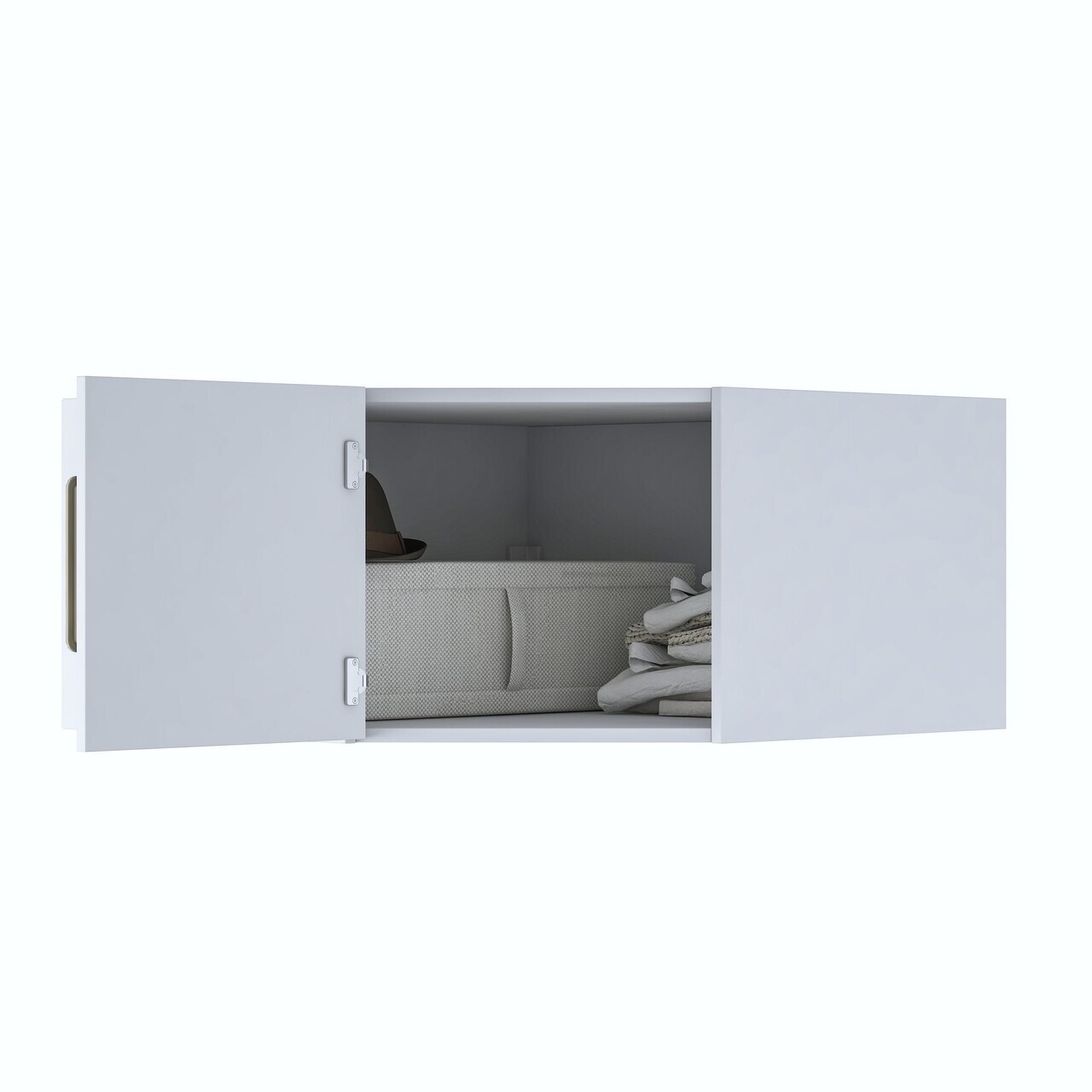 Dulap de perete, Hanah Home, BA168, 91x45x57.5 cm, PAL melaminat, Alb - view 10