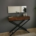 Oglinda decorativa A320D, Neostill, 35 x 105 cm, argintiu