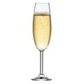 Set 6 pahare pentru sampanie, Krosno, Venezia, 200 ml, sticla cristal