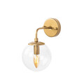 Aplica de perete, Fulgor, 942FLG2179, Metal, Auriu