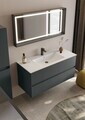 Set Dulap de Baie cu Chiuvetă și Oglindă (2 Piese), Hanah Home, Nest 121 v2, Antracit mat