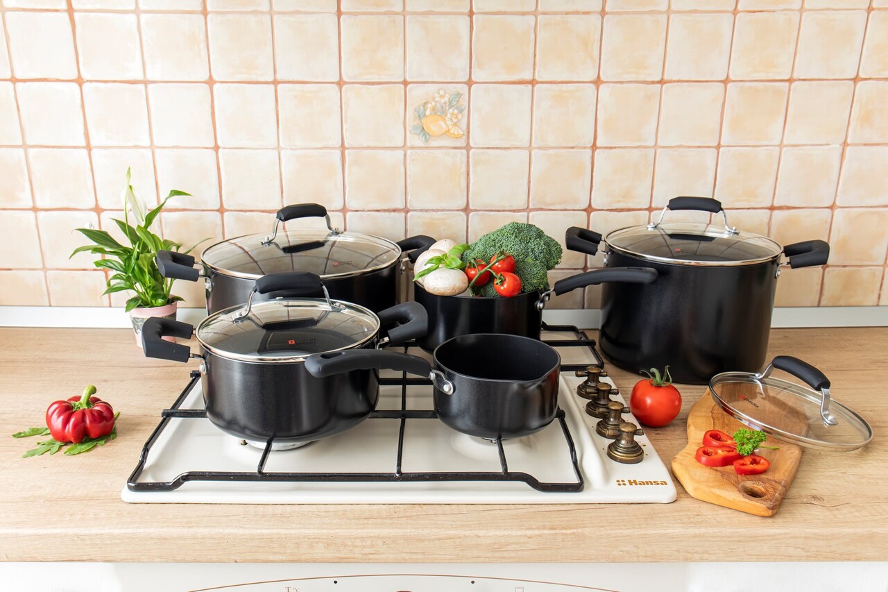 Set oale aluminiu, 9 piese, "Primary" - Zokura - imagine 13
