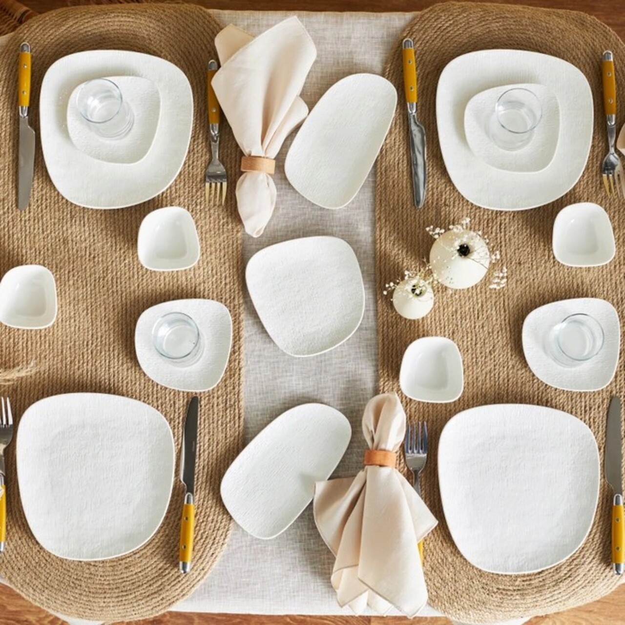 Set de mic dejun, Hermia, 216KRC1256, Mașină de spălat vase - nesigură / Cuptor cu microunde - nesigură, Multicolor - 1 | YEO