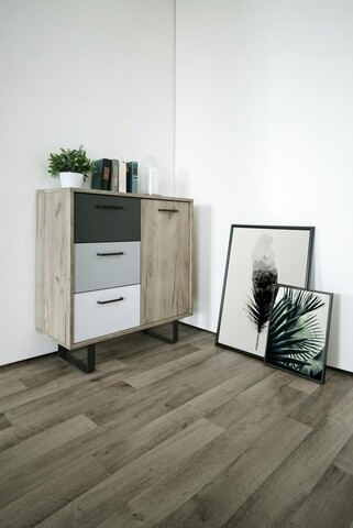 Comoda, Finori, Orlando 1, 80 x 88 x 35 cm, PAL/metal, multicolor