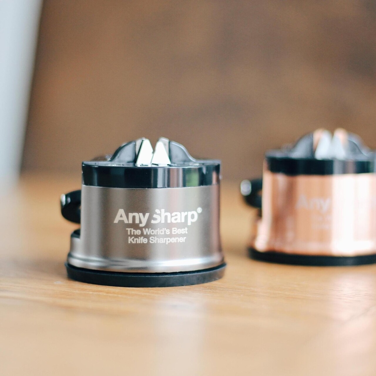 Ascutitor de cutite Pro Brushed Metal, AnySharp - imagine 3