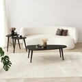 Masuta de cafea, Neostill, Sweet, 115x38x50 cm, Cadru: 100% LEMN DE PIN DE ÎNALTĂ CALITATE, Antracit