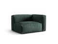 Modul dreapta pentru canapea, 1 loc, Martina-120, Micadoni Home, 121x106x75 cm, catifea, petrol