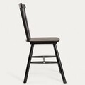 Scaun Vici, Homla, 52x46x92 cm, lemn, negru