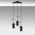 Lustra, Tatum, 584TTM1407, Metal, Negru